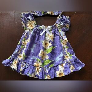 ALOHA Purple Floral 2 piece set NWOT